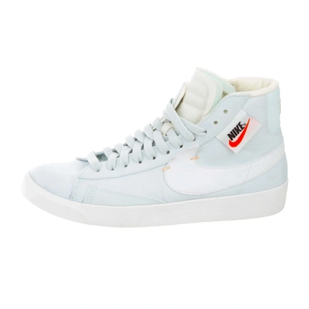 LIMITED EDITION Nike Mid blazer rebel ghost aqua summit white w Mirror DESIGN